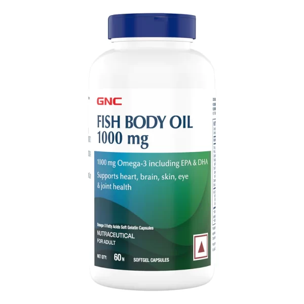 GNC Fish Body Oil 1000 mg Invincible Fitness