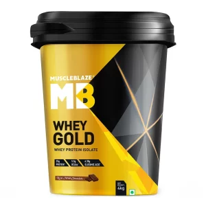 MuscleBlaze Whey Gold 4kg